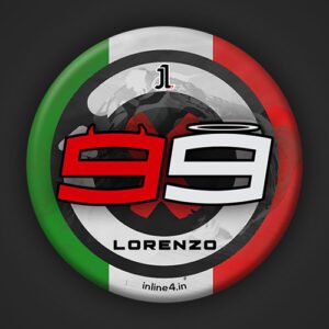 Lorenzo 99 Badge for Backpacks & Jackets