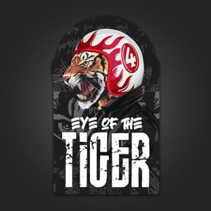 Eye of the Tiger Sticker for Bikes