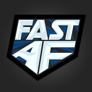 Fast AF Sticker for Bikes