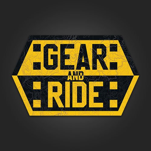 Gear and Ride Sticker for Bikes