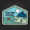 Into The Woods Sticker for Bikes