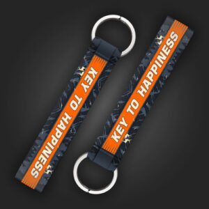 Key to Happiness Keychain for bikes and cars