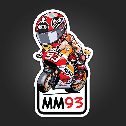 MM93 Moto GP Sticker for Bikes