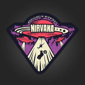 Nirvana Sticker for Bikes