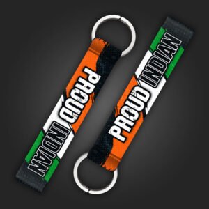 Proud Indian Keychain for Bikers & Travelers