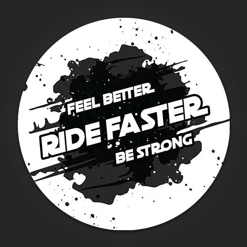 Ride Faster Sticker for Bikes