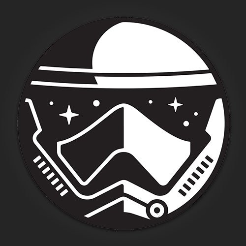 Storm Trooper Star Wars Sticker for Bikes