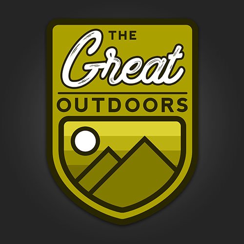 The Great Outdoors Sticker for Travelers