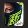 Valentino Rossi 46 MotoGP Sticker for Bikes