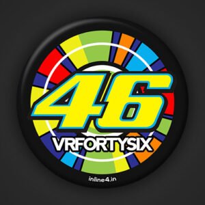 VR FORTY SIX Moto GP Badge for Backpacks & Jackets