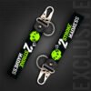 2 stroke Madness Motorcycle keychain