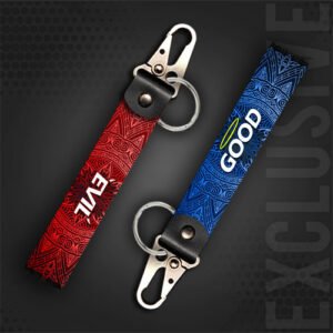 Good or Evil Keychain for Bikes & Cars