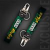 Good Vibes Keychain for Bikes & Cars