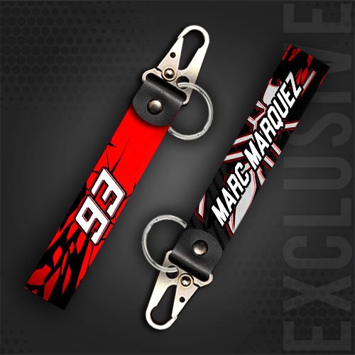 Marc Marquez 93 Keychain for Travellers