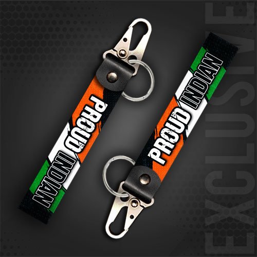 Pround Indian Keychain for Bikes and Cars