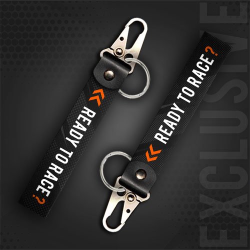 Ready to Race Keychain for Bikes & Cars