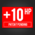 +10 HP | Bike Sticker