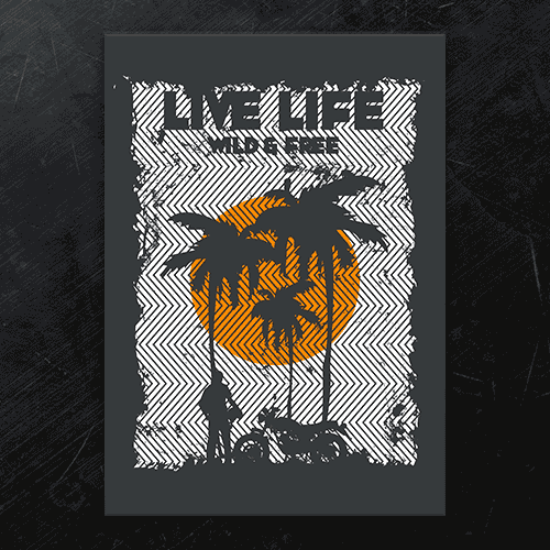 Live-Life-Wild-and-Free-Wall-Posters