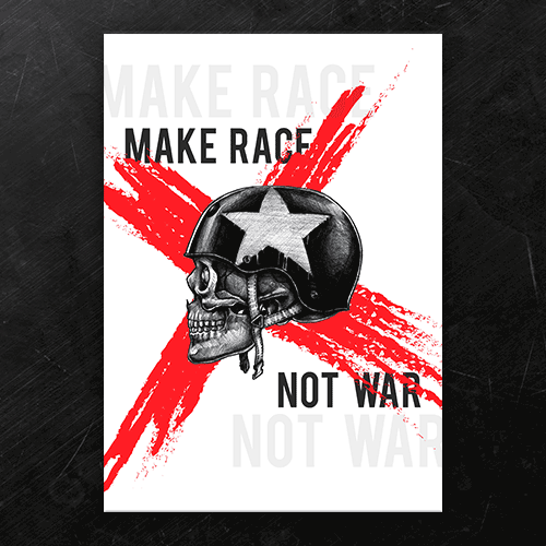 Make-Race-Not-War-Wall-Poster