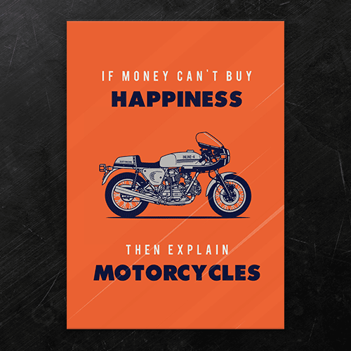 Motorcycle-Happyness-Wall-Poster