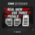 Real Men | Car Sticker