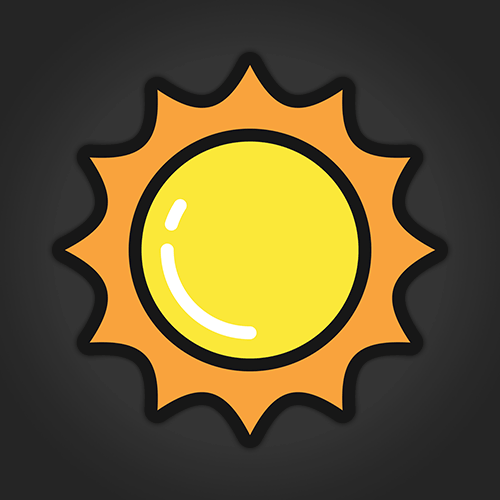 Sun-Mini-Sticker