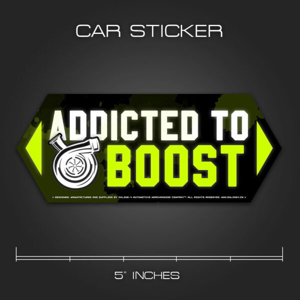 Addicted to Boost Sticker for Cars