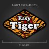 Easy Tiger Sticker for Cars