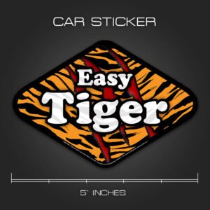 Easy Tiger Sticker for Cars