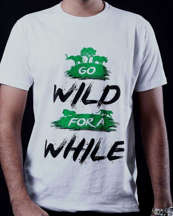 Buy Go Wild Biker T-shirt Online | Inline-4