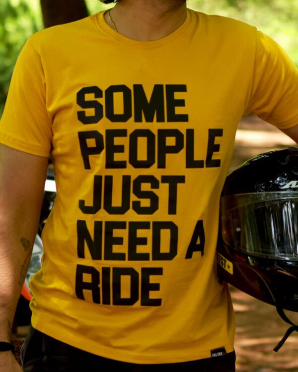 Buy some people just need a ride Biker T-shirt Online | Inline-4