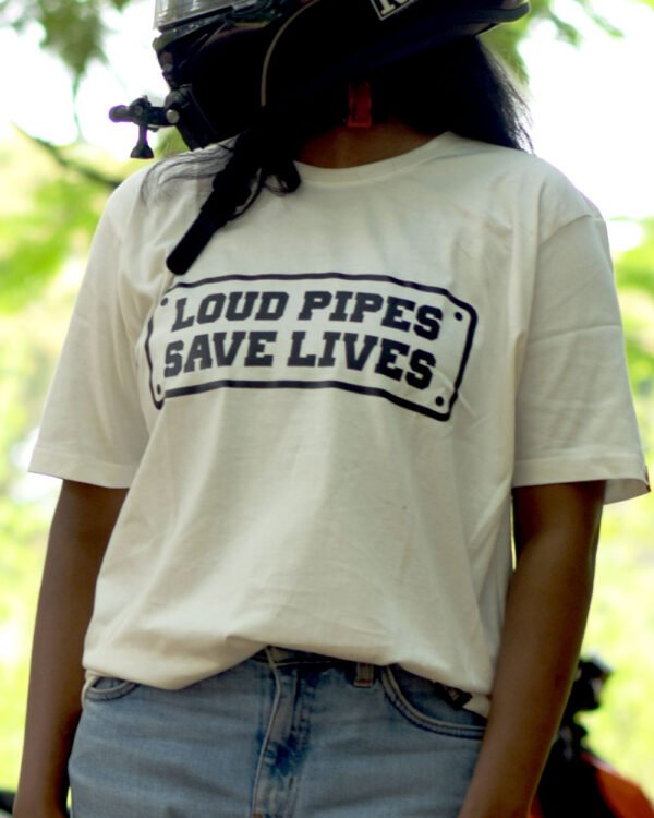 Buy Loud Pipes Biker T-shirt Online | Inline-4
