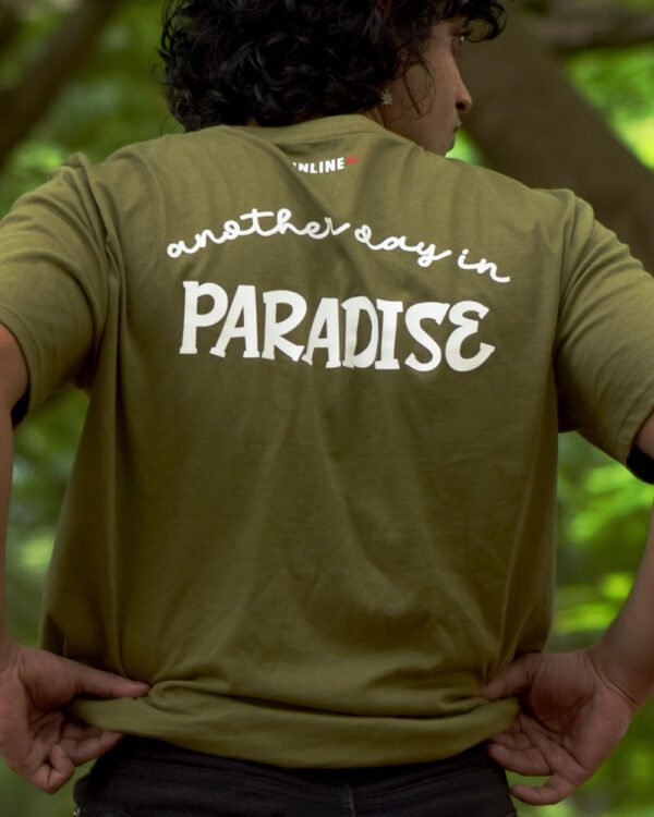 Buy Another Day in Paradise Biker T-shirt Online | Inline-4