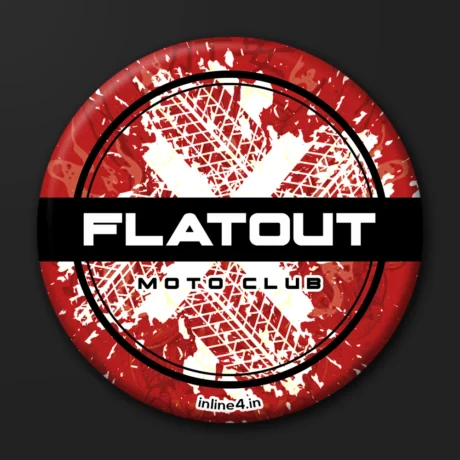 Flatout Moto Club | Badge