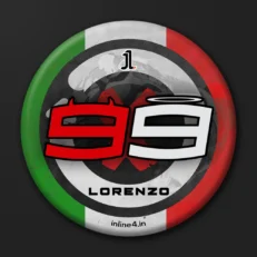 Lorenzo 99 | Badge