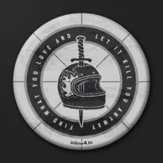Find what you love | Badge