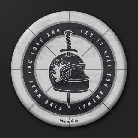 Let it kill you | Badge