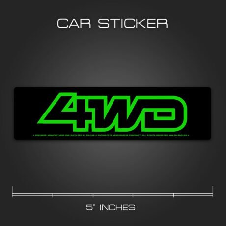 4WD | Car Sticker