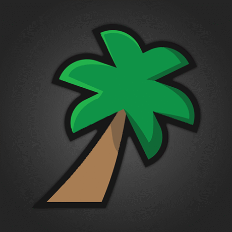 Tropical Tree | Mini Sticker