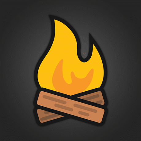 Camp Fire | Mini Sticker