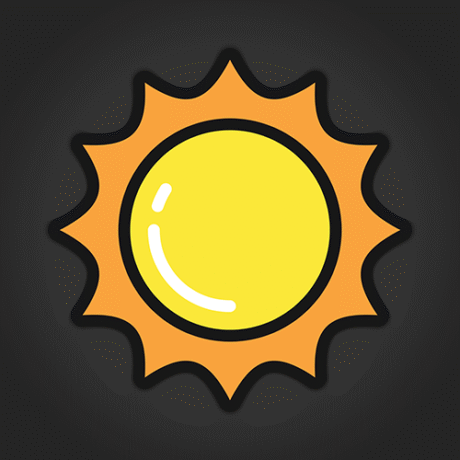Sun | Mini Sticker