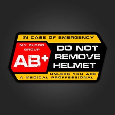 AB Positive | Blood Group Sticker