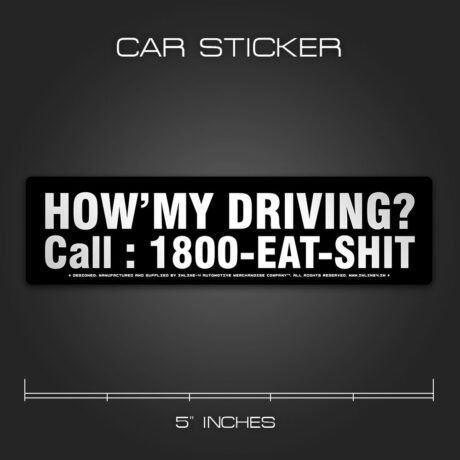 Call 1800 | Car Sticker