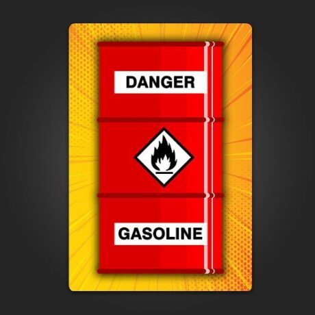 Gasoline | Sticker