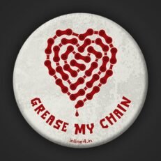 Grease my chain | Badge