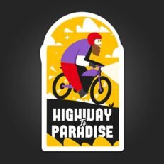 Highway To Paradise | Sticker