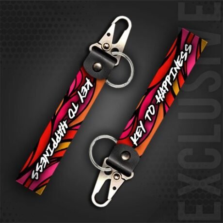 Key to Happiness 2.0 | Moto Keychain