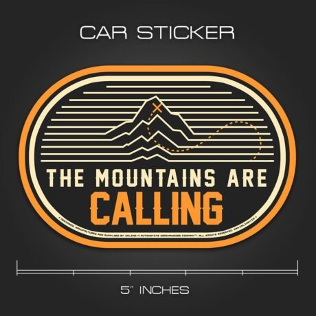 Mountains Are Calling | Car Sticker
