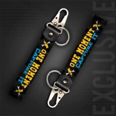 One Moment | Moto Keychain