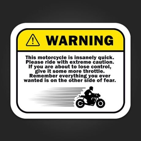 Warning | Sticker